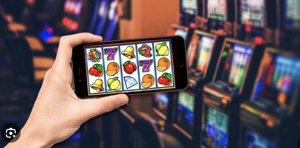 Image of a game slot on a mobile